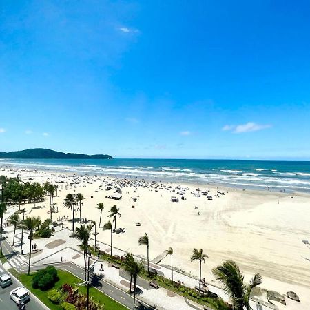 Apartamento Guilhermina De Frente Para O Mar Praia Grande  Buitenkant foto