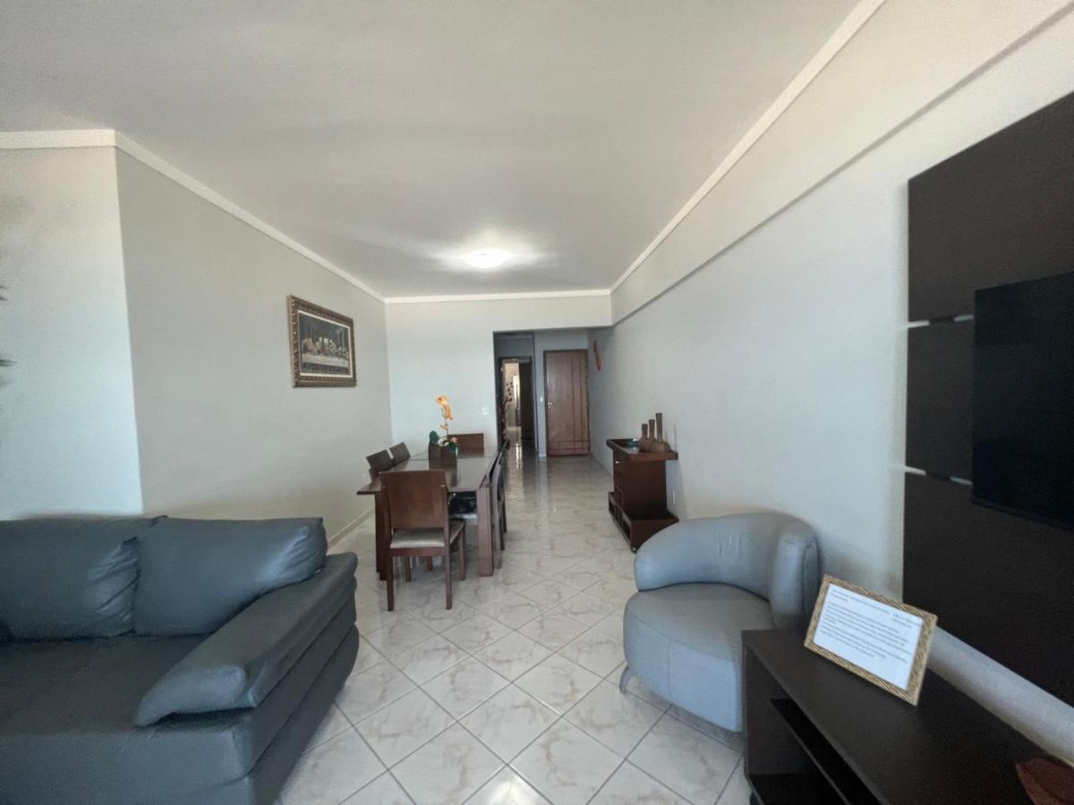 Apartamento Guilhermina De Frente Para O Mar Praia Grande  Buitenkant foto