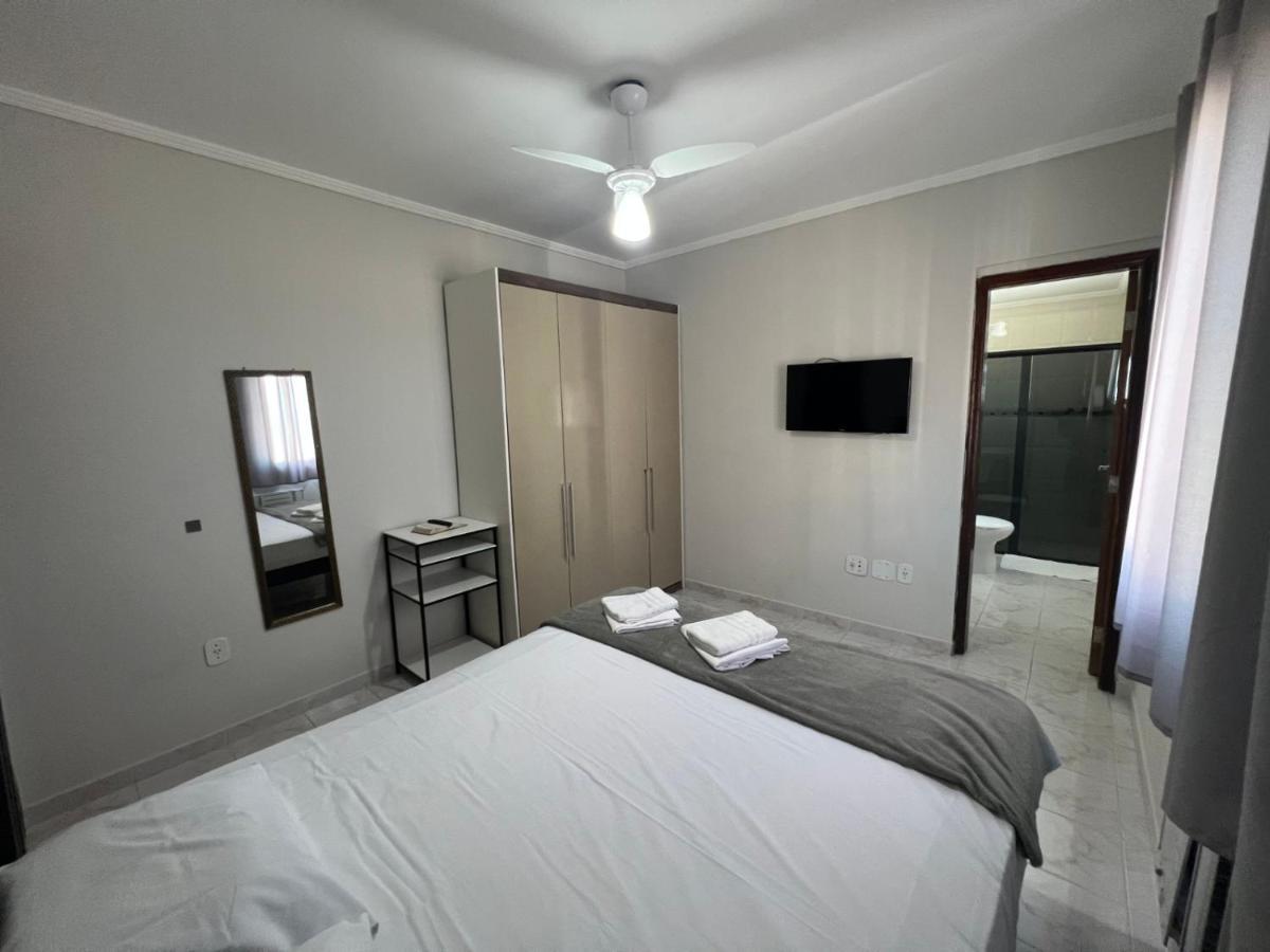 Apartamento Guilhermina De Frente Para O Mar Praia Grande  Buitenkant foto