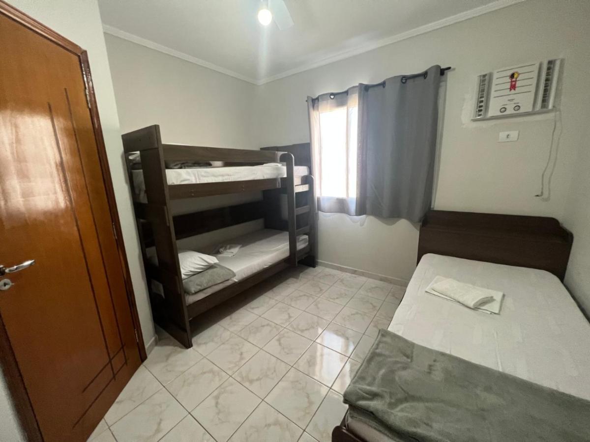 Apartamento Guilhermina De Frente Para O Mar Praia Grande  Buitenkant foto