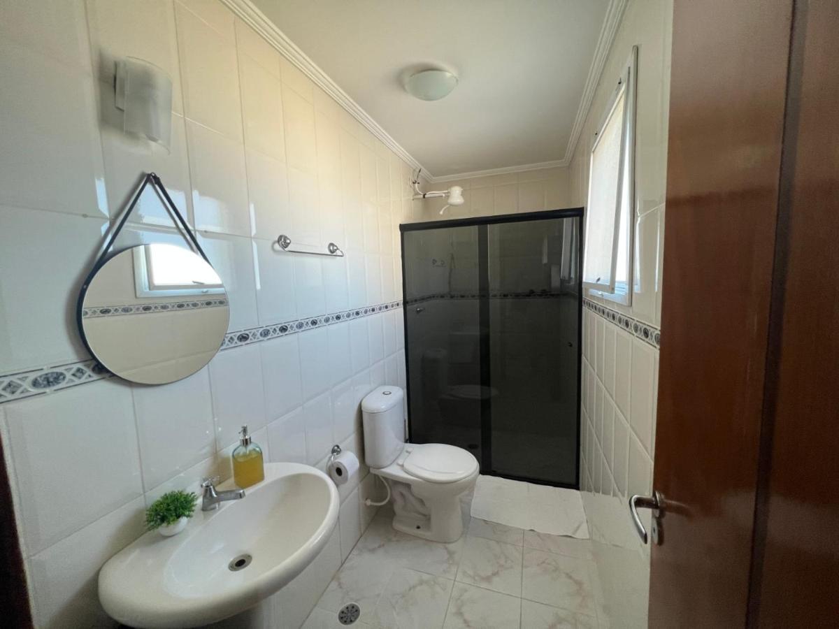 Apartamento Guilhermina De Frente Para O Mar Praia Grande  Buitenkant foto